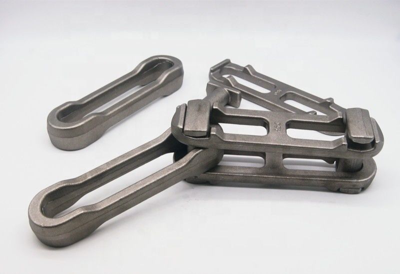 Προσαρμοσμένο τυποποιημένο Drop Forged Scraper Conveyor Steel Chain Trolley με υποστήριξη OEM