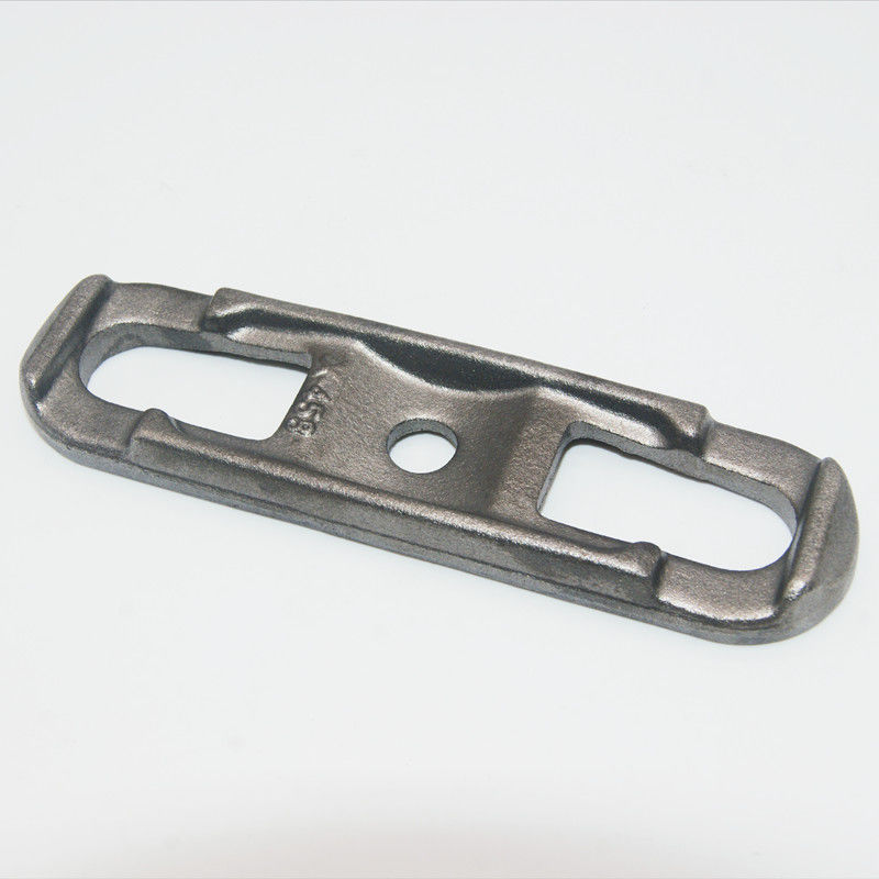 Υψηλής αντοχής Scraper Drop Forged Fork Link Chain Forging 142 Pitch Chain Rod σε μαύρο